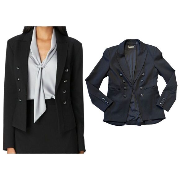 T Tahari Black Blazer - Picture 1 of 16